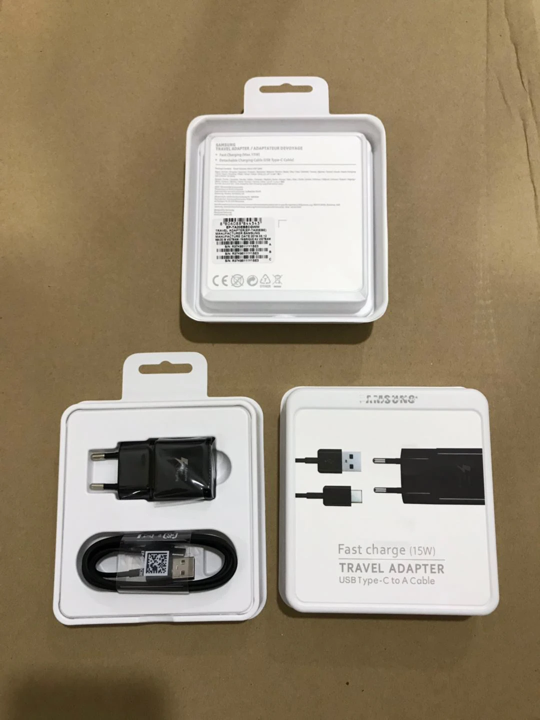 

Оригинальное быстрое зарядное устройство Samsung Galaxy, USB-адаптер мощностью 9 В, 67 А, кабель для быстрой зарядки Тип C для galaxys10 S8 S9Plus ote 10 9 8Plus