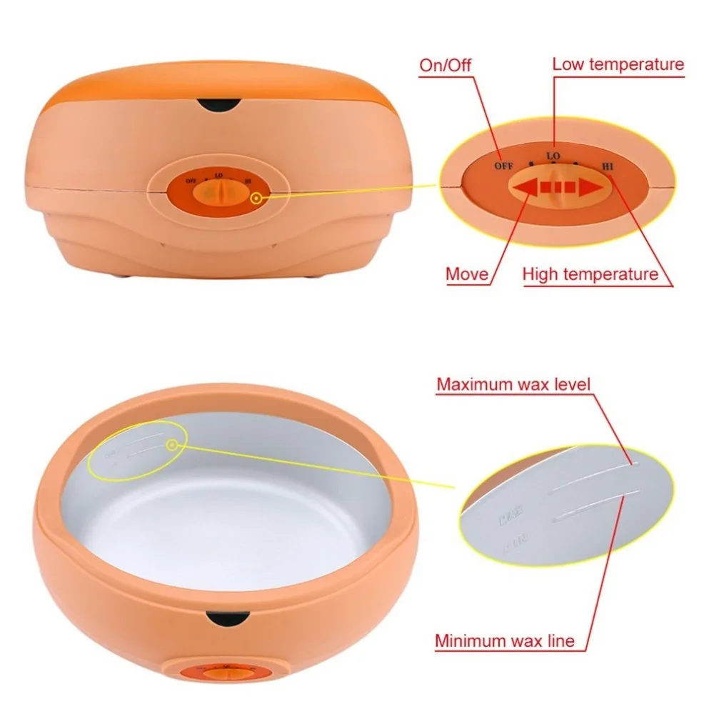 Горячая Парафиновая Терапия банного банка с воском подогреватель салон красоты