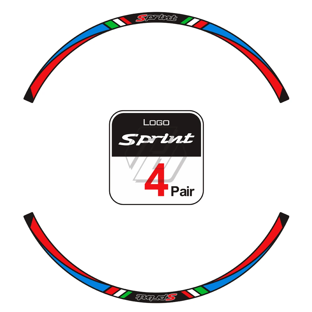 Комплект светоотражающих наклеек на колесо для скутера 12 дюймов чехол Piaggio Vespa GTS