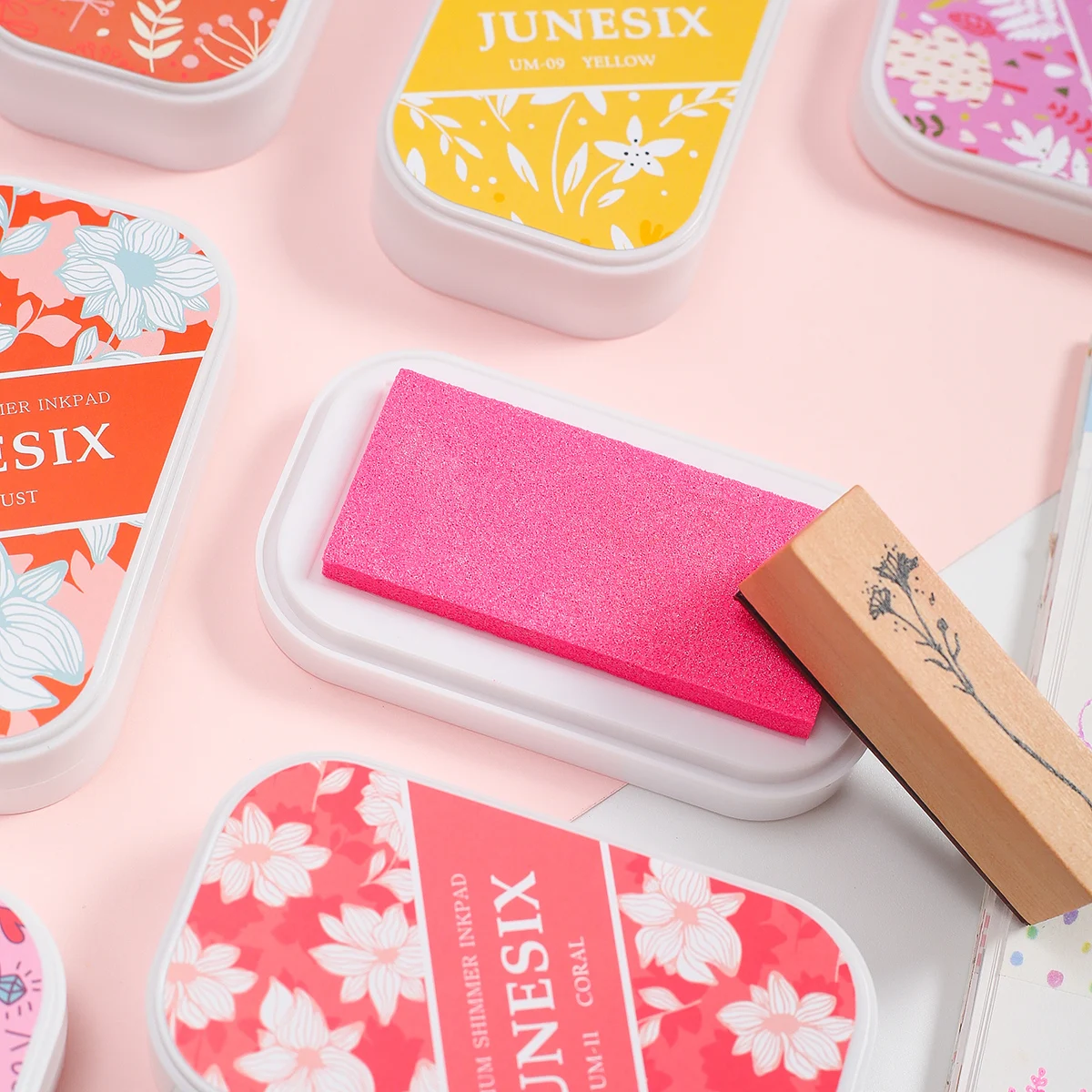 Милая чернильная подставка металлическая Яркая Цветная Нетоксичная без кислот