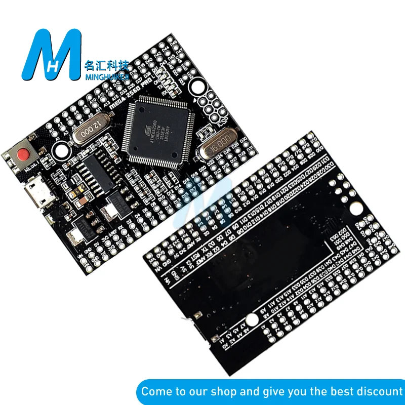 

Новый встроенный чип MEGA 2560 PRO CH340G/Φ с штыревыми разъемами, совместимый с Arduino Mega2560 CH340G
