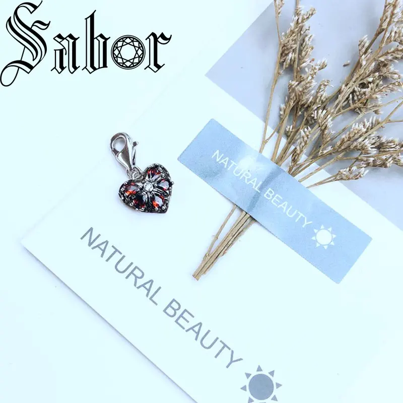 Очаровательное винтажное сердце богемное ювелирное изделие в европейском стиле