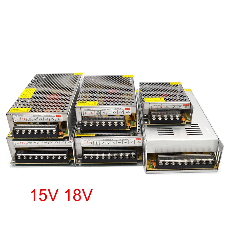 Трансформаторах переменного тока напряжением 15 Вт 18В Питание 220V постоянного до