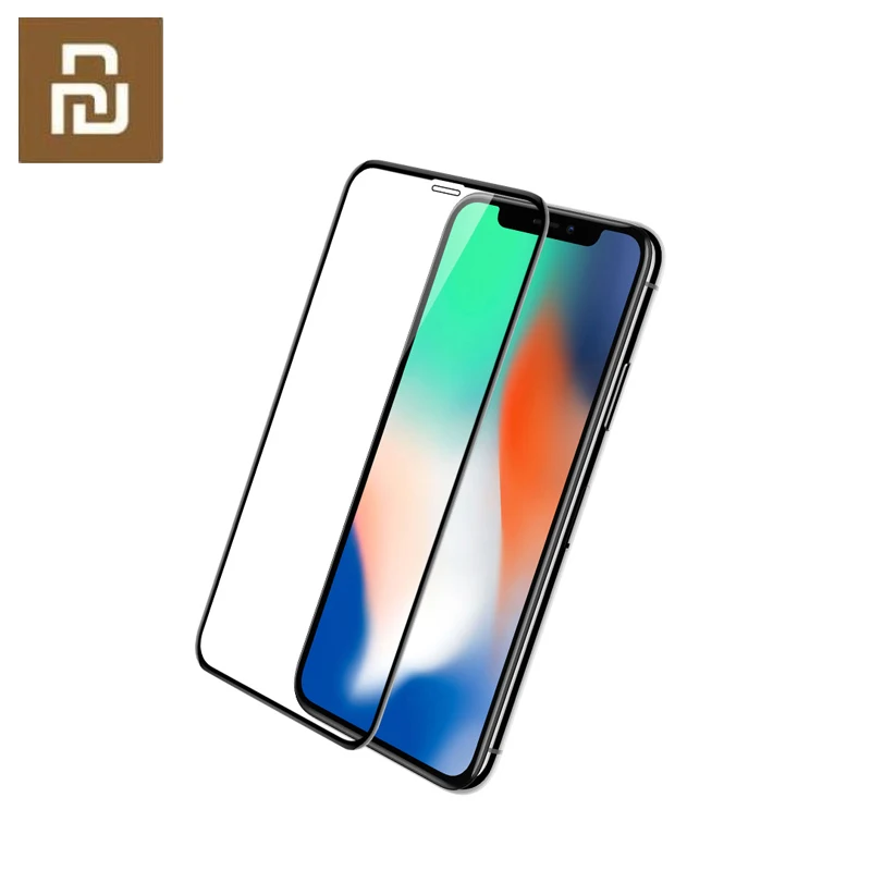 Xiaomi 3D Full Coverage Screen Protector Scratchproof Tempered Glass Cover Film For iPhone XS MAX/XS/X/XR/8P/8/7P/7 | Мобильные