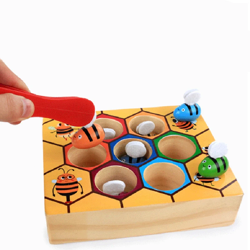 Игрушки Монтессори для детей дошкольного возраста деревянные интерактивные