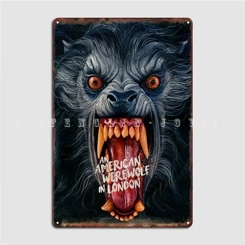 

Металлический знак американский оборотенок в Лондоне таблички клубный Бар Классический кинотеатр кухня жестяной знак плакат