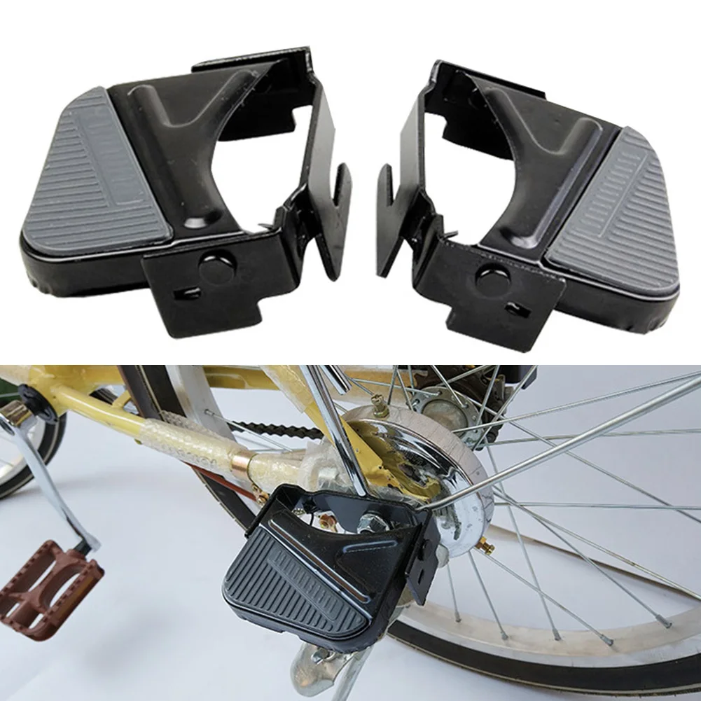 1 пара стенд аксессуар для велосипеда задний педали велосипеды легко установить