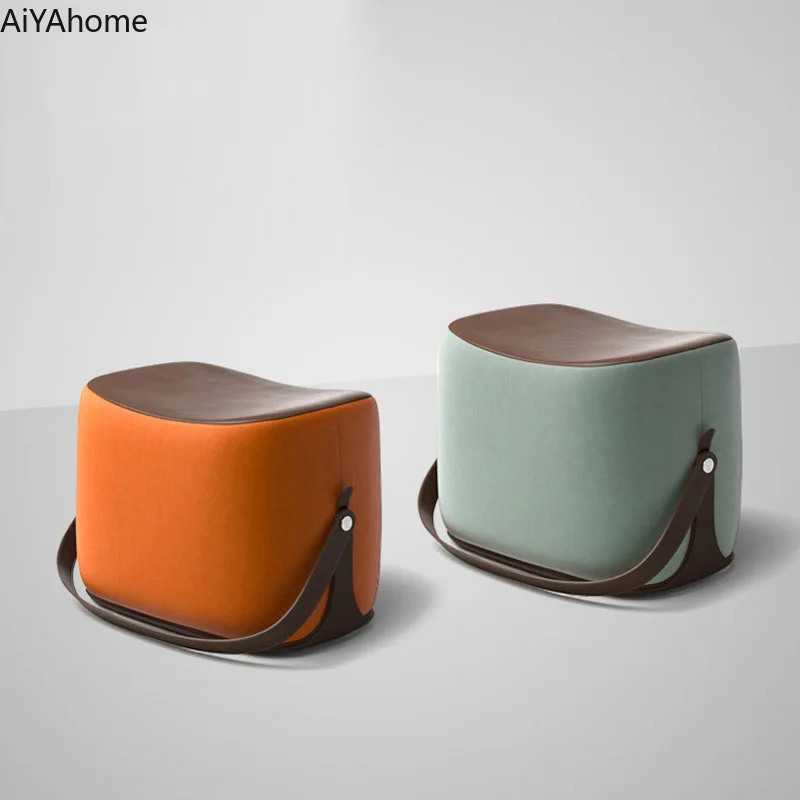 Роскошный портативный оттоманский стул современный минималистский