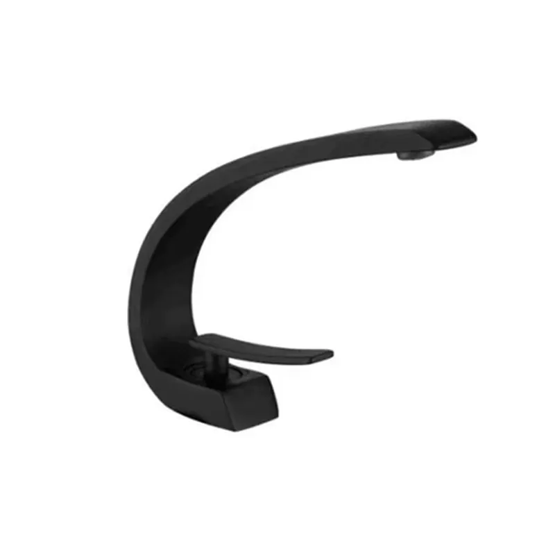 

European-Style Creative Black Bronze Hot and Cold Basin Faucet Inter-Platform Basin Black Antique Waterfall Faucet Wholesale