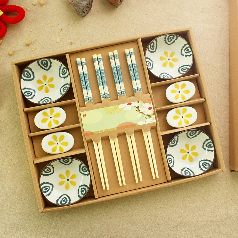 Японское измельченное блюдо для суши посуда Подарочная коробка набор