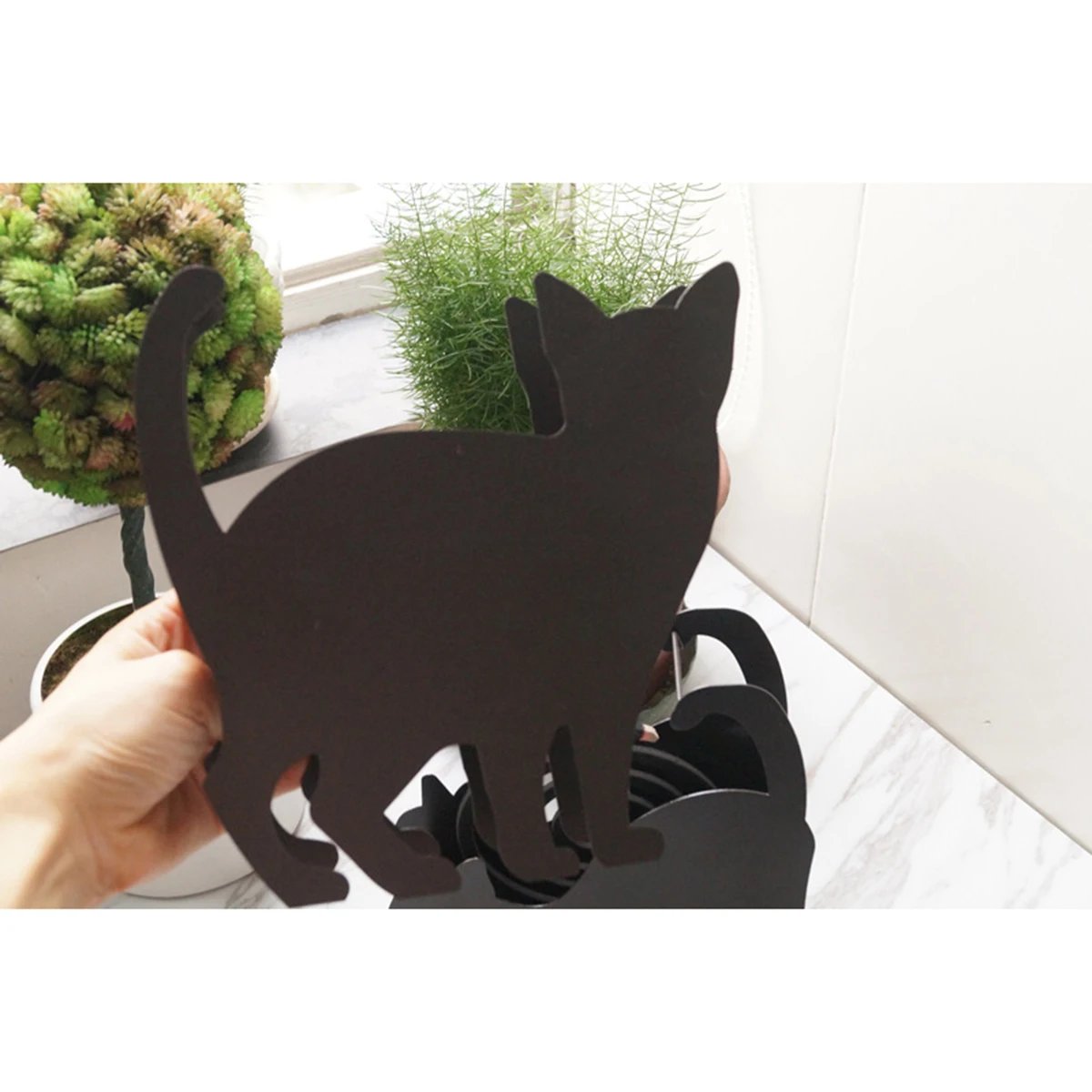 Кота Форма держатель ладана животных комаров кронштейн катушки украшения