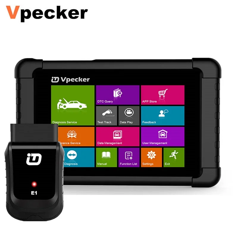 VPECKER E1 WiFi диагностический инструмент OBD OBD2 сканер Easydiag ABS подушка безопасности SRS