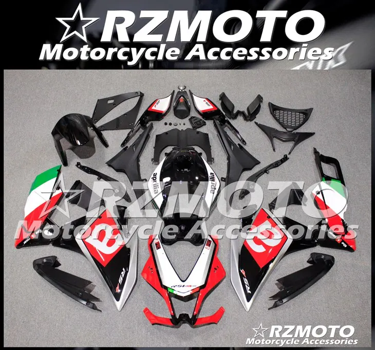 Литьевая Форма ABS Полный обтекатели наборы Подходит для Aprilia RS4 50 RS125 2012 2013 12 13 14 15 тела набор красный черный