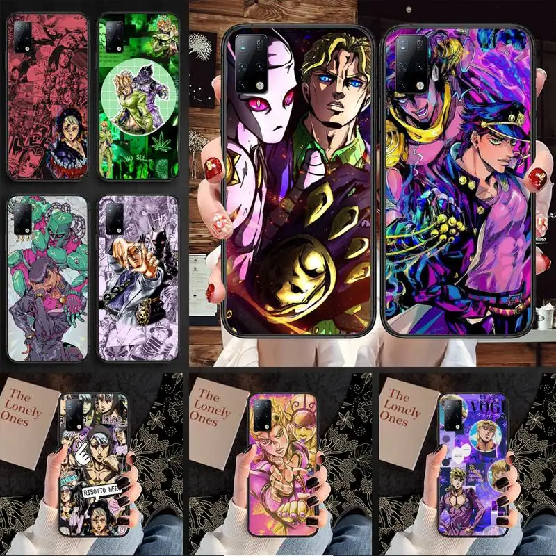 

jojo's bizarre adventure Phone Case for Samsung S6 S7 S8 S9 S10 edge plus S10 5G S20 S21 S30ultrs 5G Fundas Cover