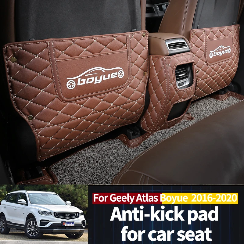 

Защитная детская подкладка для Geely Atlas Boyue Emgrand X7 Sport Proton X70 NL-3 2016-2020, заднее сиденье автомобиля, пыленепроницаемый коврик