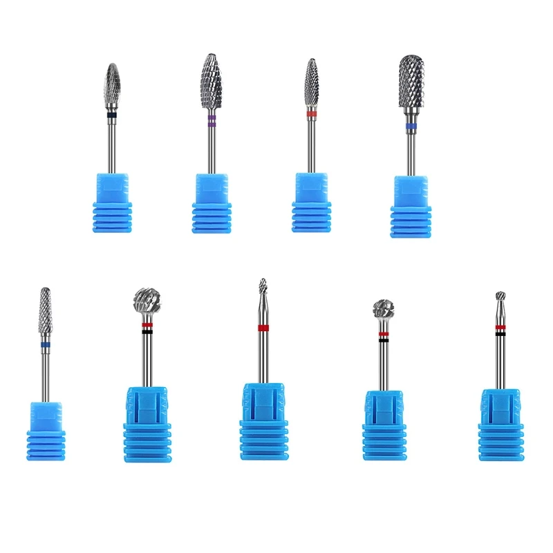 

Набор сверл для ногтей из сплава, принадлежности для ежедневного ухода, Суперлегкий материал, легкая чистка, Домашний Уход K3NE