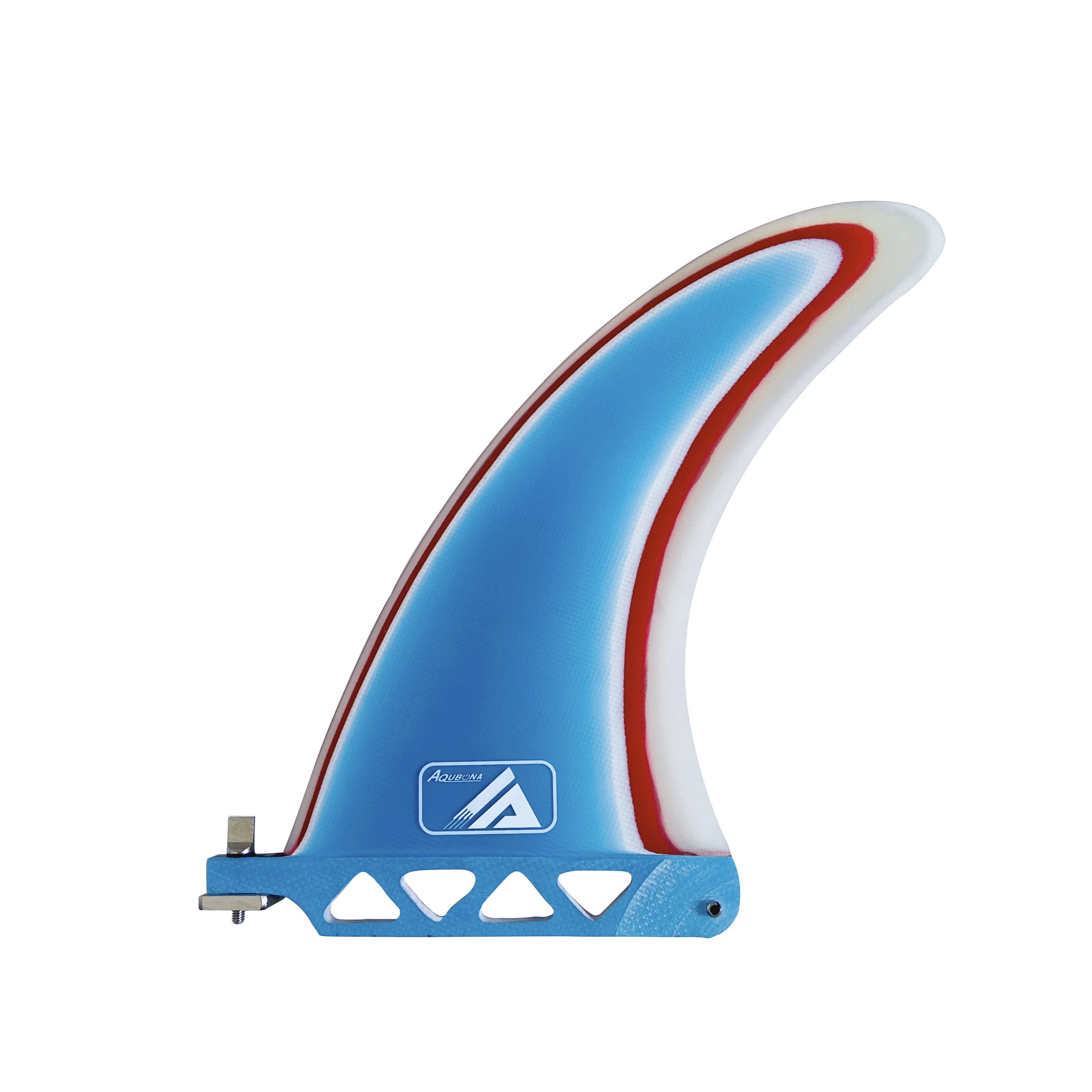 2019 Топ Качество 9 ''длинная доска плавник для серфинга одиночный синий