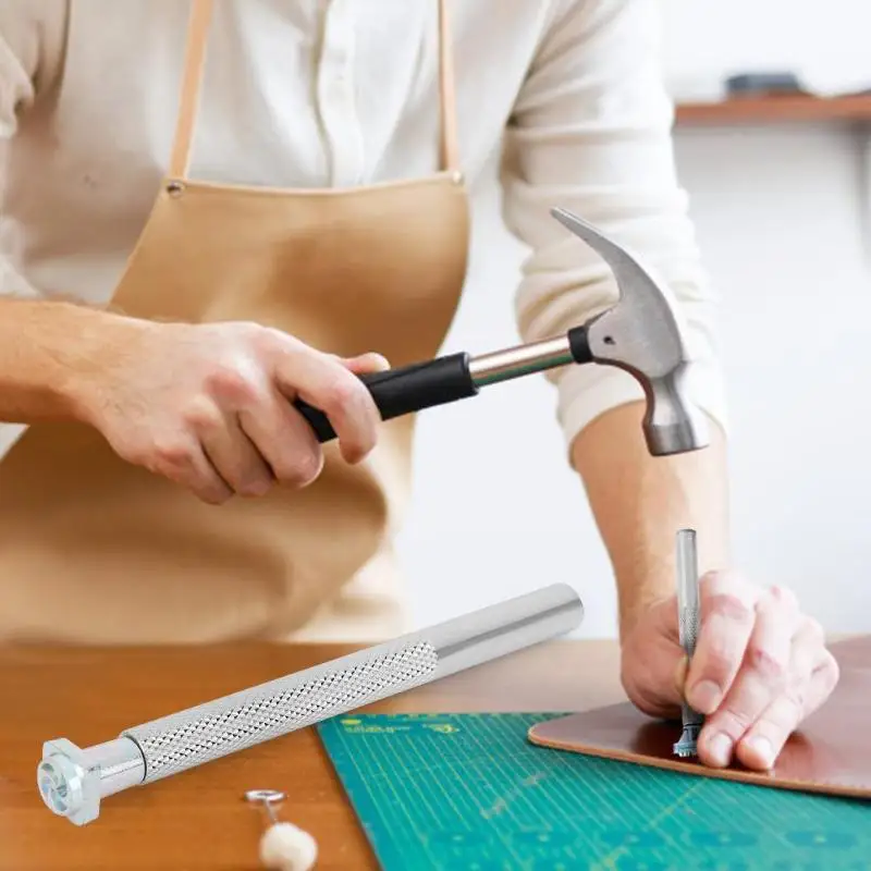 Инструмент для кожевенного ремесла штамп с символом из углеродистой стали набор