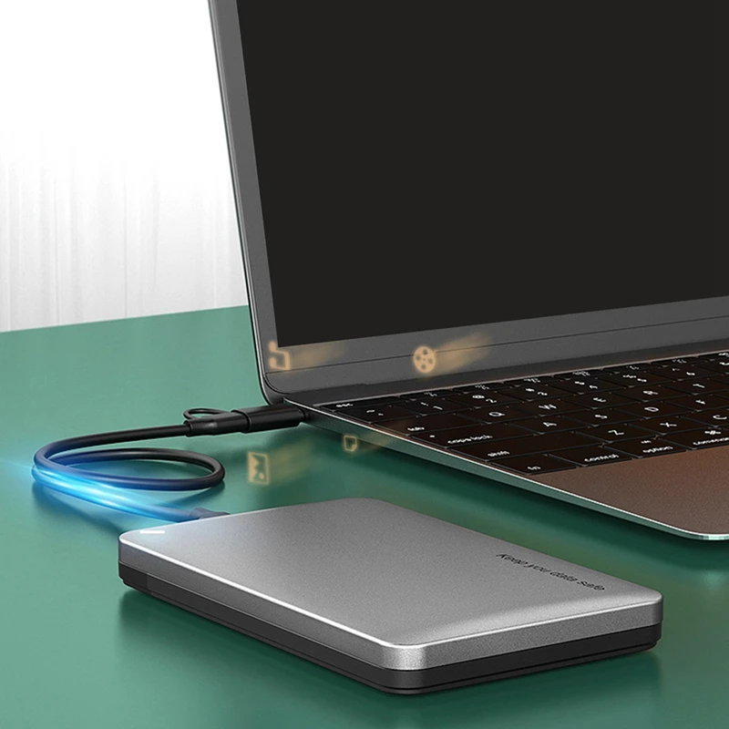 

2.5 Inch SSD Hard Drive Enclosure USB3.0 Mechanical Solid State SATA Hard Drive Protection Box