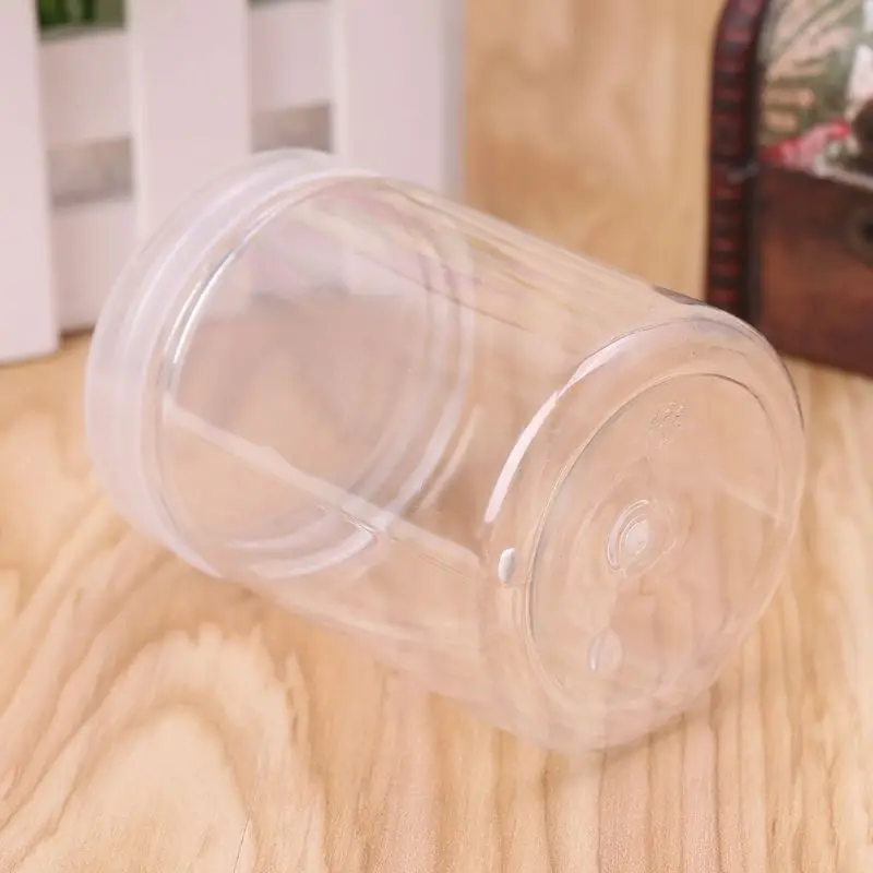 Прозрачный круглый контейнер для домашних животных 150 мл банка Горшочек слайма DIY