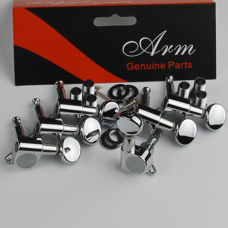 Производство Колки для гитары серебристые с закрытым во первых хорея веревка