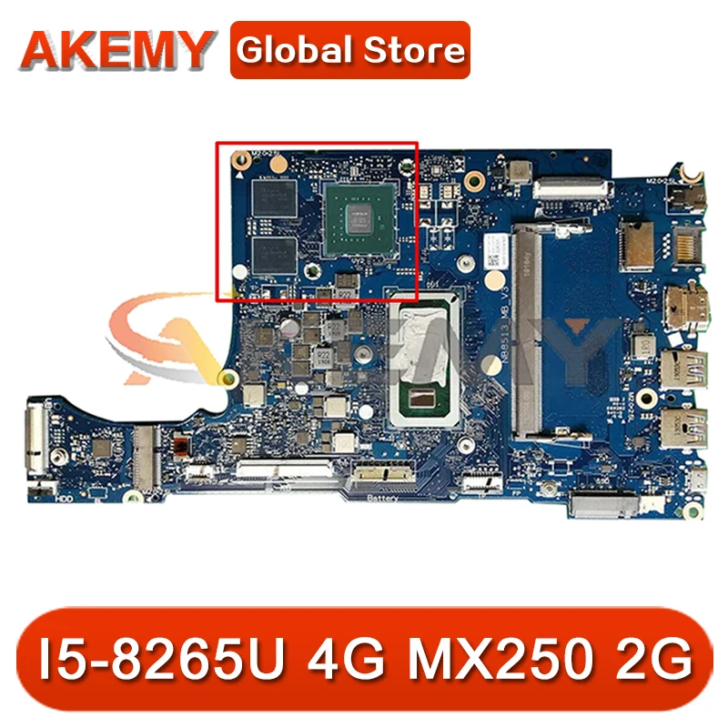 

For Acer Aspire 5 A514 A514-52 A514-52G Laptop Motherboard With I5-8265U 4G-RAM MX250 2G-GPU NB8513 Mainboard 100% Fully Tested