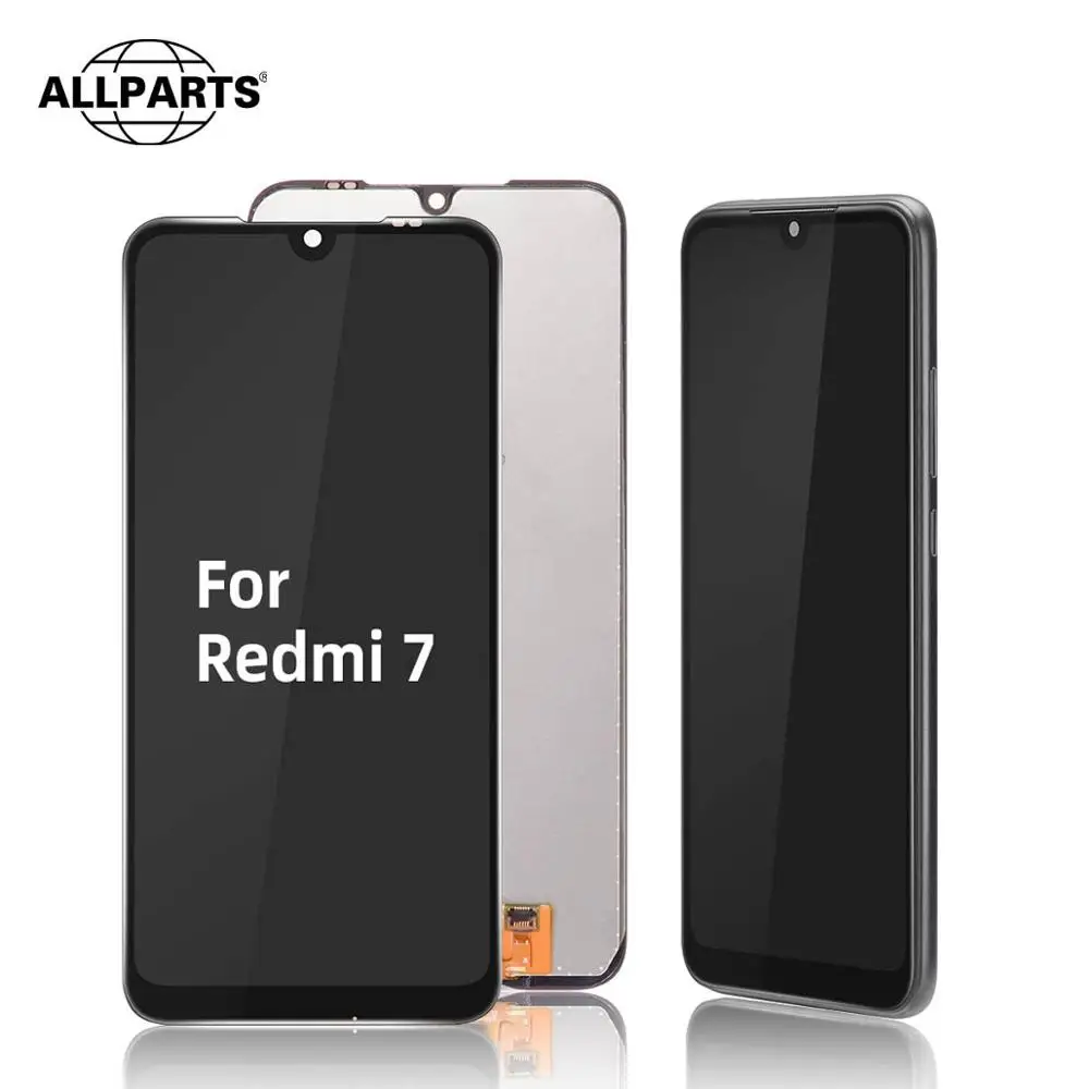 ЖК дисплей для Xiaomi Redmi 7 сенсорный экран Snapdragon 632 с рамкой и дигитайзером в