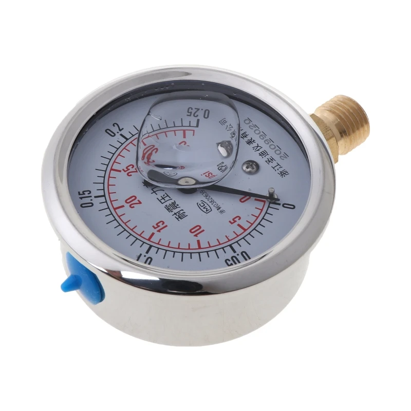 

0-60MPa Radial Iron Manometer High Accuracy Air Oil Water Hydraulic Pressure