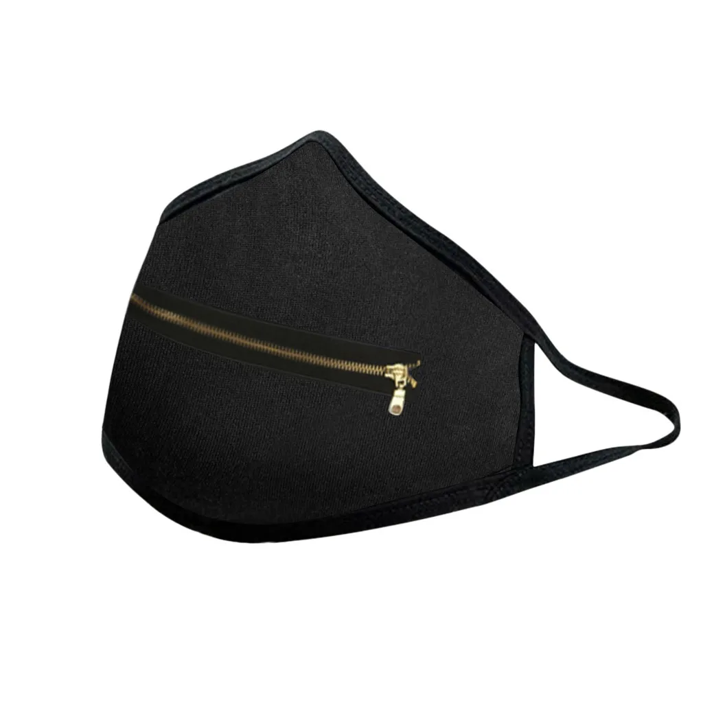 Маска для лица многоразовая Пылезащитная на молнии Маскарадная маска Хэллоуин |