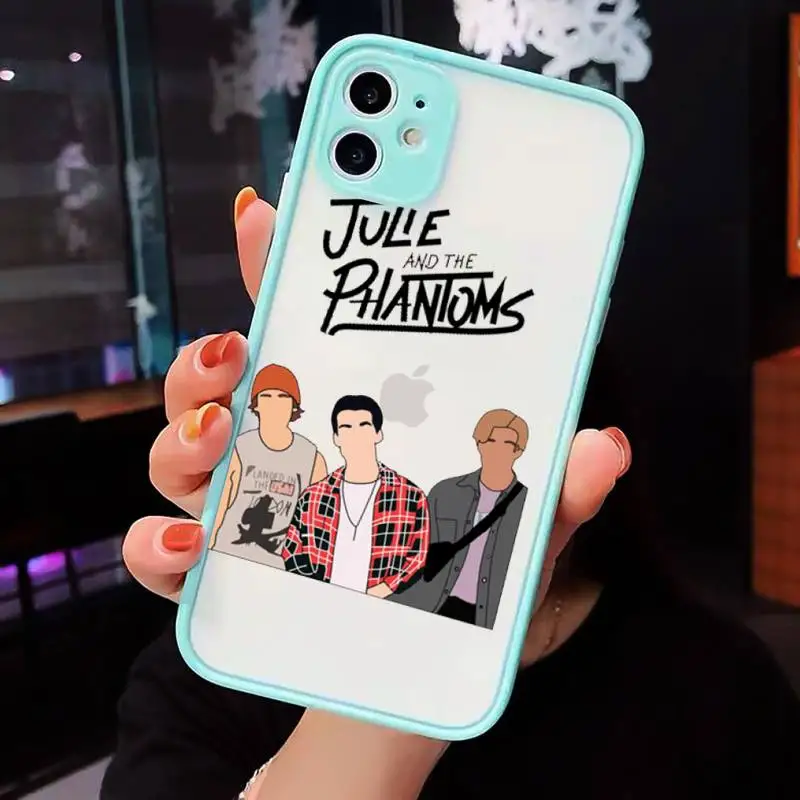 

American TV Julie and the Phantoms Phone Cases matte transparent For iphone 7 8 11 12 plus mini x xs xr pro max cover
