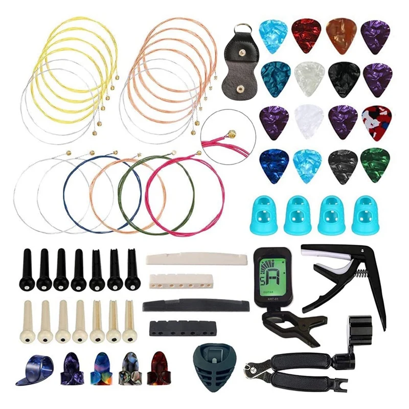 

Guitar Accessories Acoustic Guitar Accessories Kit Guitar Strings Accessories Kit For Guitar Players Guitar Beginners