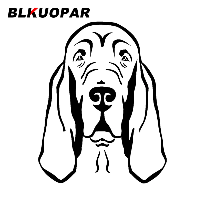 

BLKUOPAR for Bloodhound Car Sticker Occlusion Scratch Graphics Decal Waterproof Refrigerator Trunk Motorcycle Car Accessories