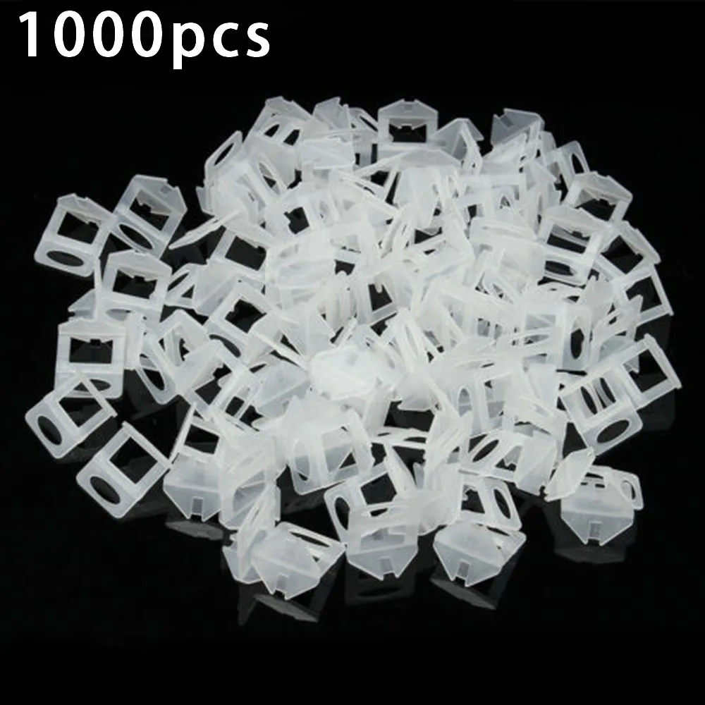 

Floor Tile Levelling Clips Spacers Clamp Tiling Flooring Reusable Flat