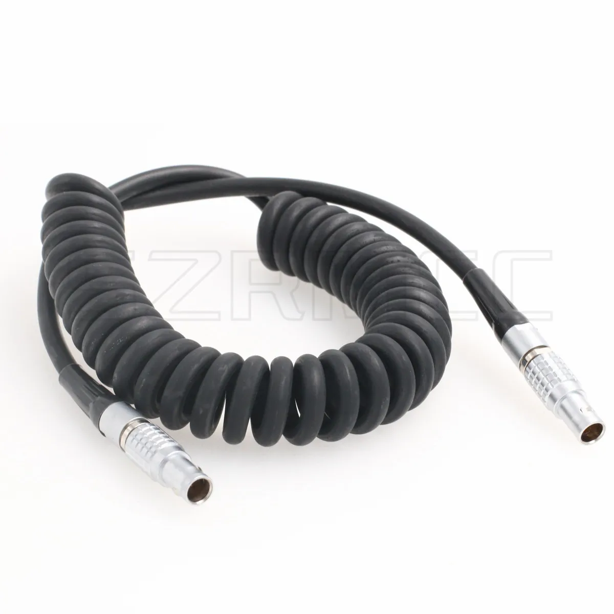 

0B 2 Pin Male to 0B 2 Pin Male Coiled Power Cable for ARRI Alexa Red Camera 2 pin 12V to Teradek Bond Bolt Cube