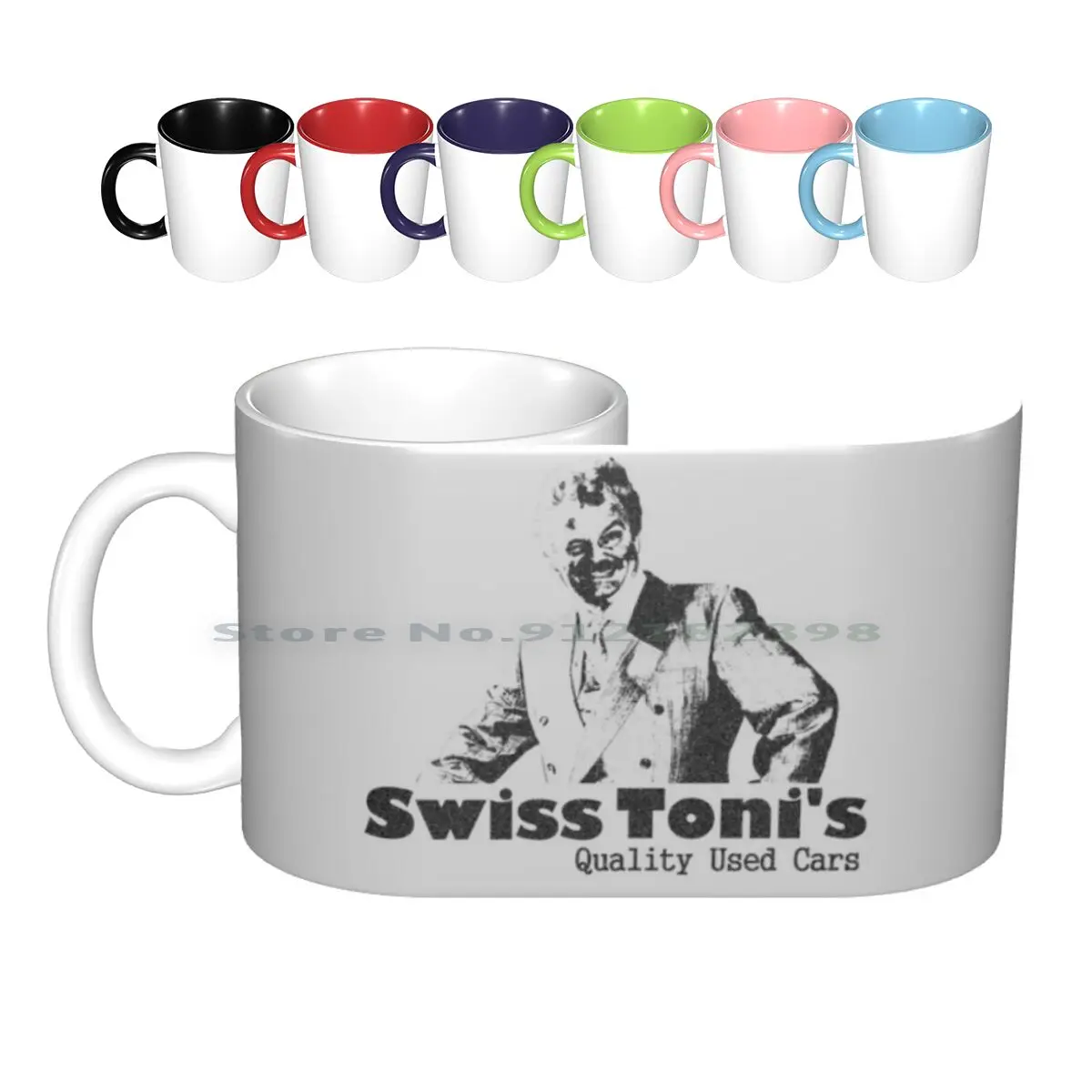 

The Fast Show-швейцарские керамические кружки Toni, кофейные чашки, Кружка для молока и чая, быстрая демонстрация швейцарских Тони, Чарли хигсон пол...