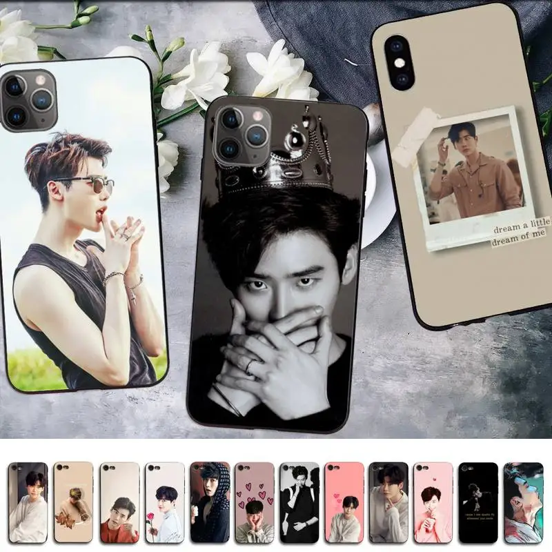 

MaiYaCa Korean male star Idol Lee Jong Suk Phone Case for iphone 13 11 12 pro XS MAX 8 7 6 6S Plus X 5S SE 2020 XR cover