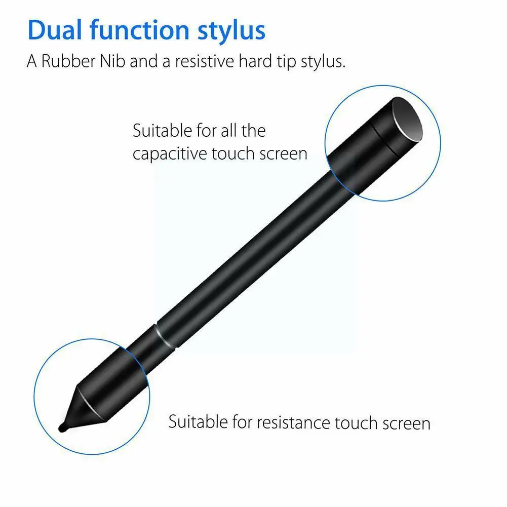 

Two-in-one Multifunctional Screen Universal Stylus For Smartphones Suitable Capacitive Tablets Pen and Resistive I5T3