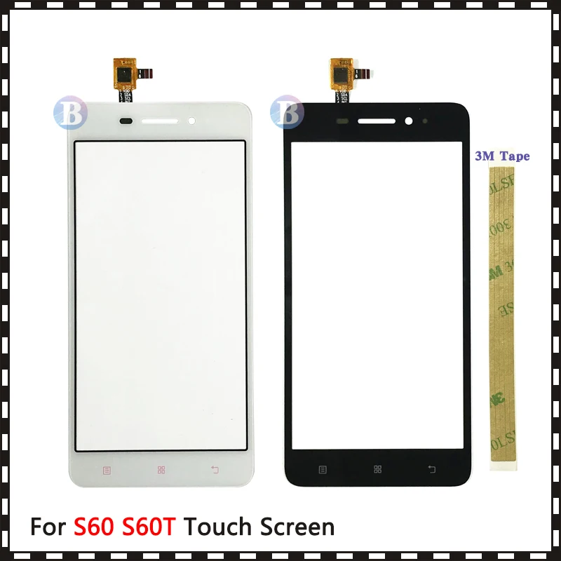 Сменный высококачественный сенсорный экран 5 0 дюйма для Lenovo S60 S60T дигитайзер