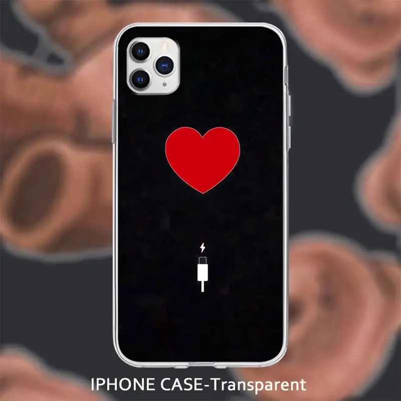 

Black Simple For Girl Boy Transparent Soft Cover Case For Iphone Se 2020 6 6s 7 8 Plus X Xs Max Xr 11 12 Pro Max Coque