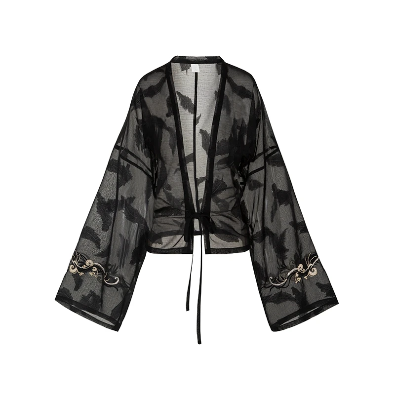 

Bling Black Hanfu Dress Women Girl Chinese Style Embroidery Traditional Costume Folk Dance Outfit Vintage Tang Dynasty Coaplay