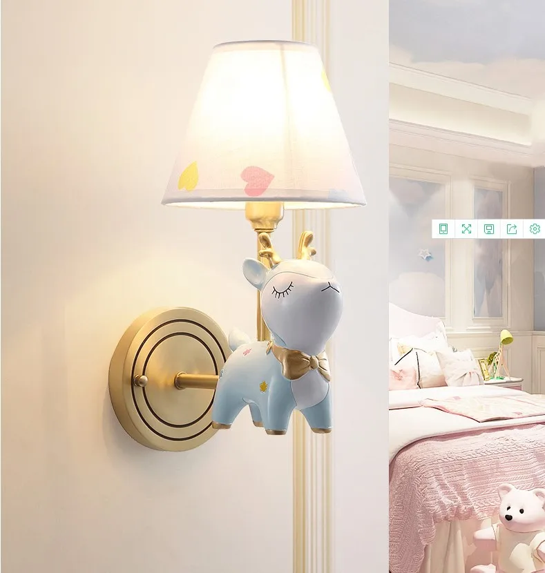 Светильник в виде оленя для домашнего декора современная люстра светильник из