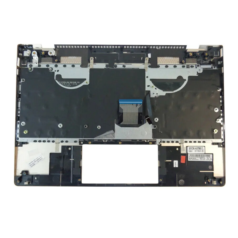 Online JIANGLUN Para HP ENVY 13-AD Reposamanos Dorado Con Teclado Retroiluminado 928504-001