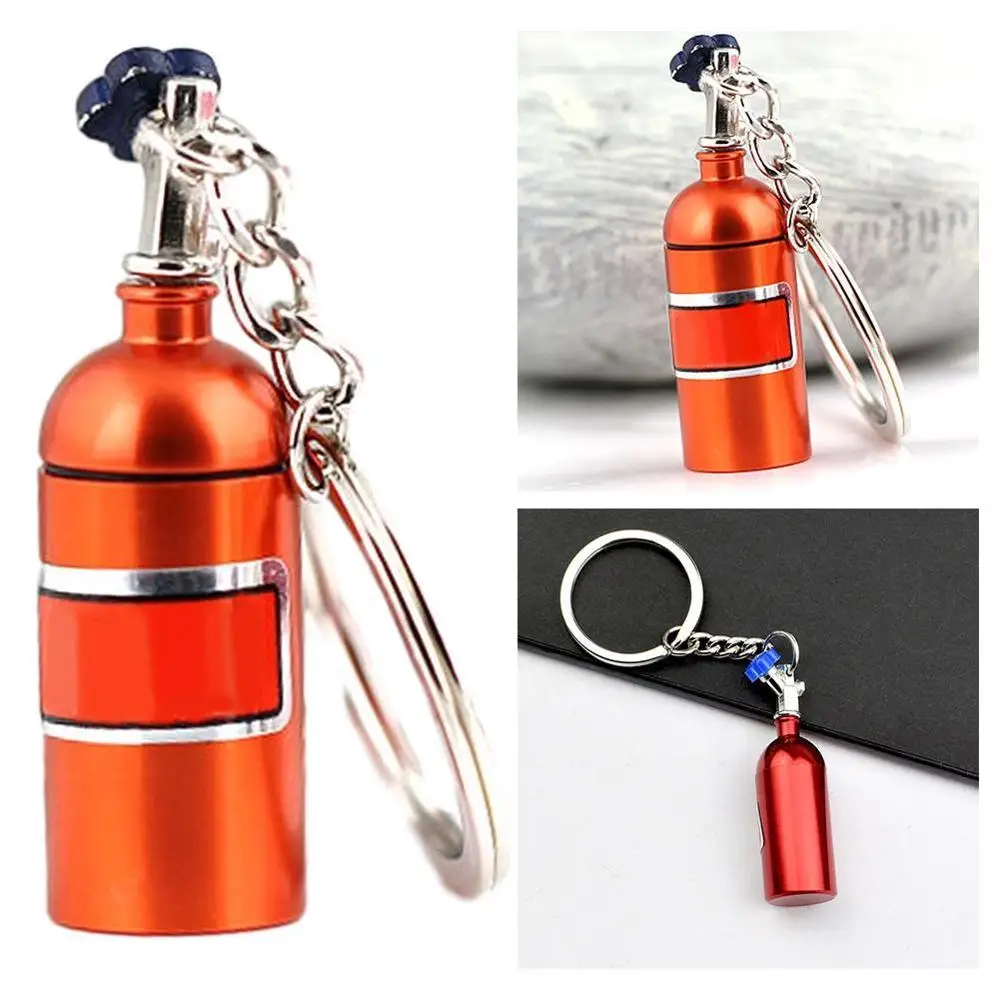 Брелок для ключей украшение в виде бутылки из оксида азота подходит женщин и