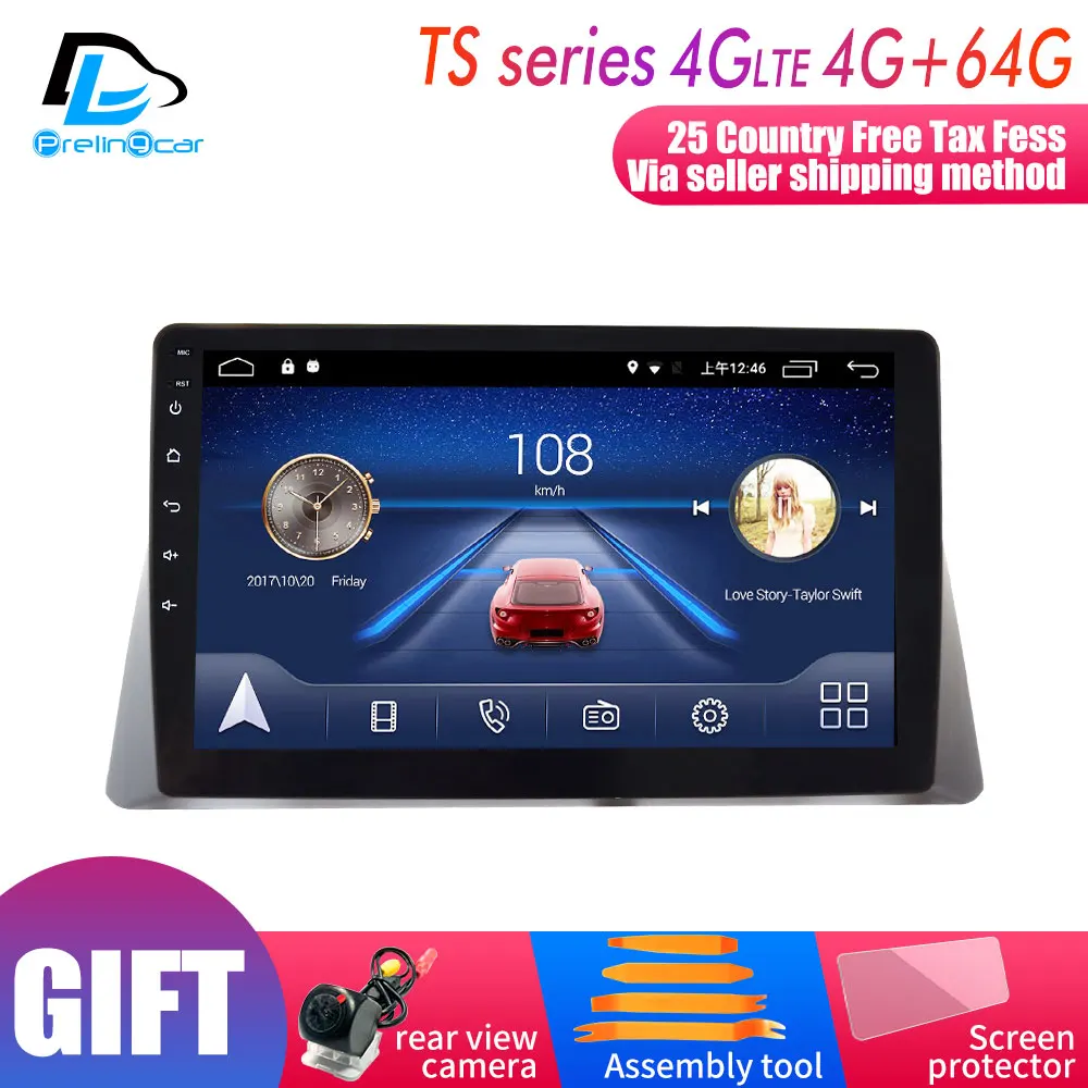 4G LTE Android 9,0 Автомобильный gps Мультимедиа Видео Радио плеер в тире для HONDA accord 8 2008-2013 лет Навигация стерео