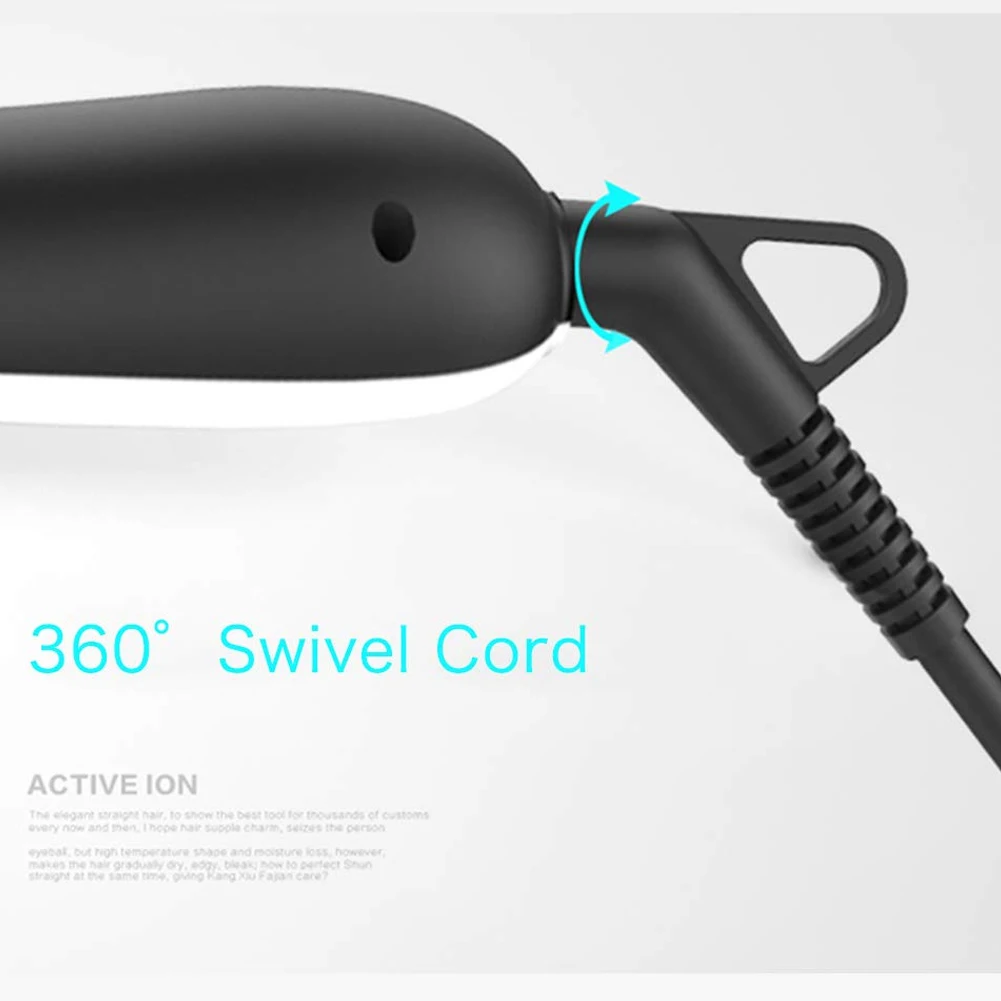 Светодиодный выпрямитель для бороды с ионным дисплеем мужчин расческа