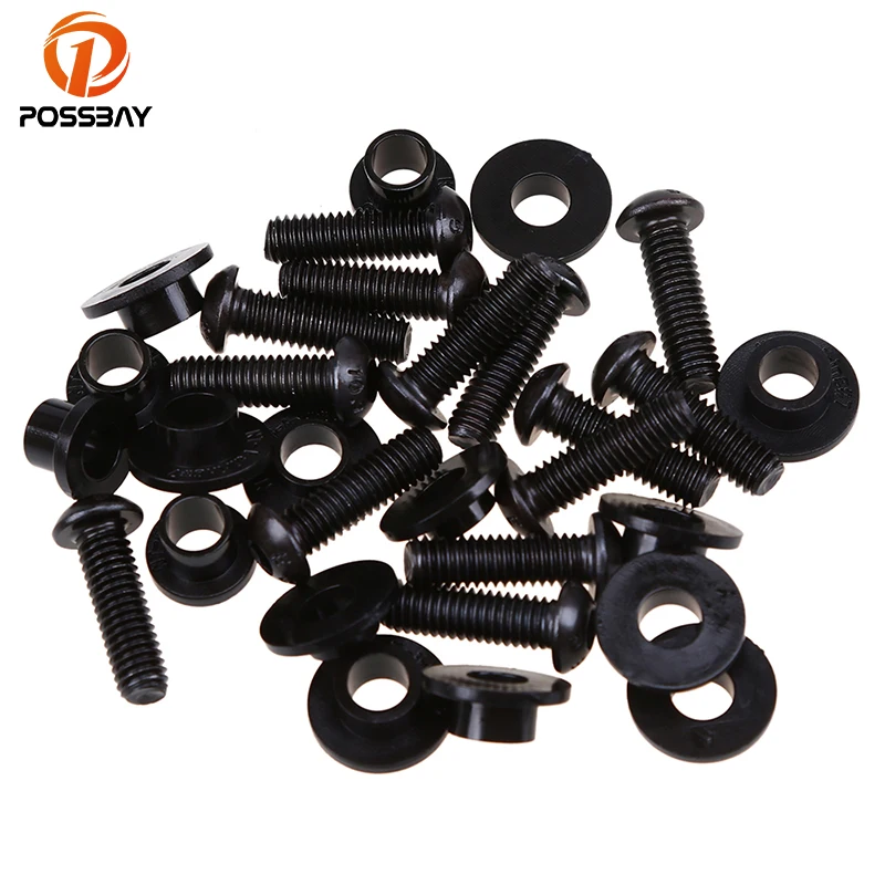 Винт обтекателя кузова мотоцикла POSSBAY для Yamaha R1 1998 2002 2003 2004 2006 2007 2008 2009 2013 болты
