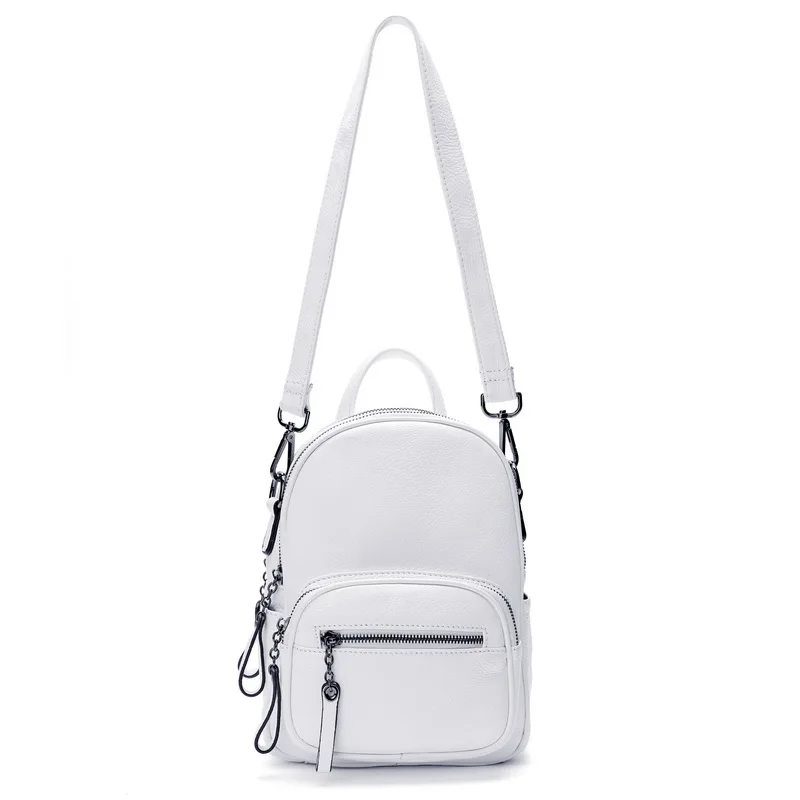 Рюкзак ZENCY из 2021 натуральной коровьей кожи для женщин мягкий дизайнерский ранец