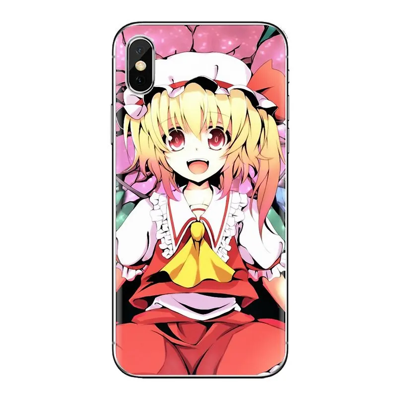 Аниме touhou scarlet eyes для iPod Touch Apple iPhone 4 4s 5 5S SE 5C 6 6S 7 8 X XR XS Plus MAX мягкие прозрачные чехлы