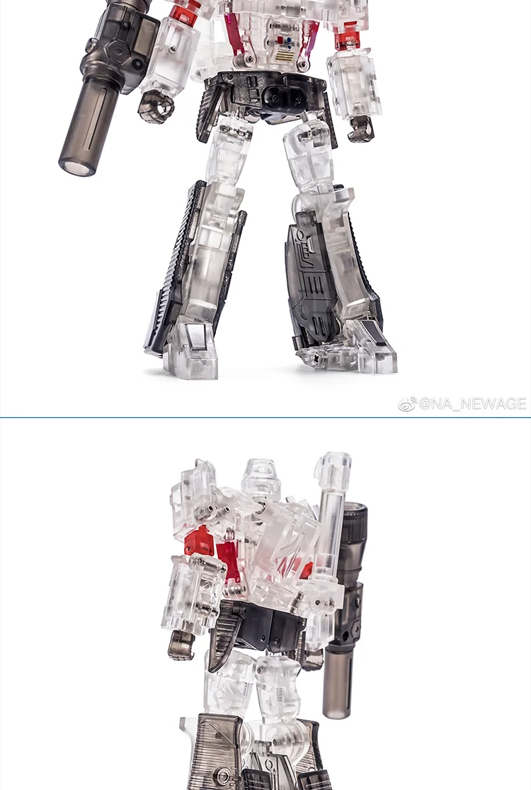Трансформация NA Megatrons Laowei G1 Pocket War Металл Золотая Лагуна золотой кристалл прозрачная модель детские куклы игрушечные фигурки