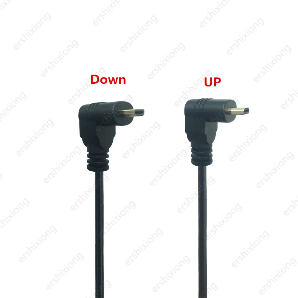 Micro HDMI совместимый тип D вверх и вниз влево вправо угловой пружинный